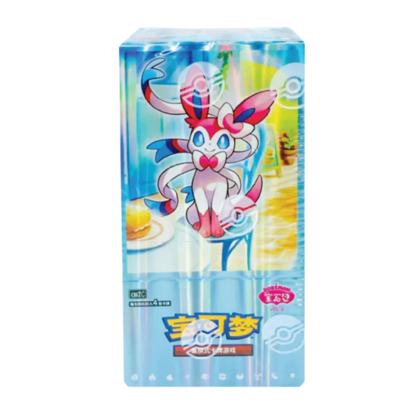 Chinese Pack Eevee booster box Gem Vol 2
